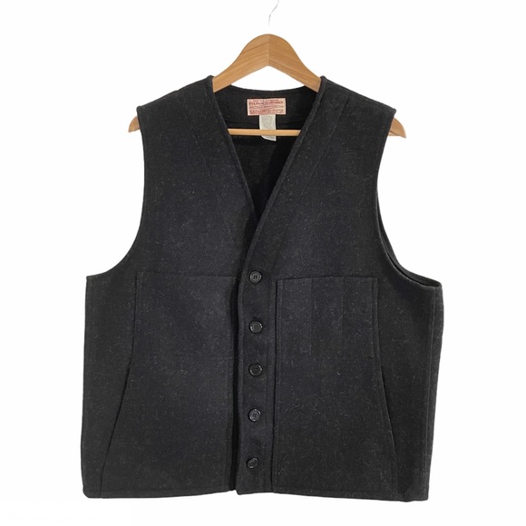 Filson Other - Filson 100% Wool Mackinaw Hunting Vest Size 44